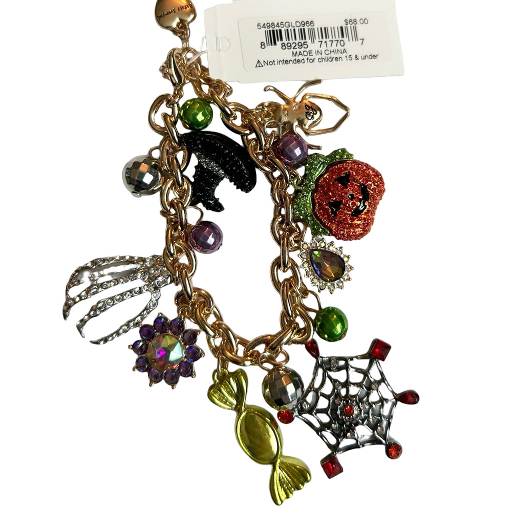 Betsey Johnson Halloween Charm Bracelet - Picture 4 of 4